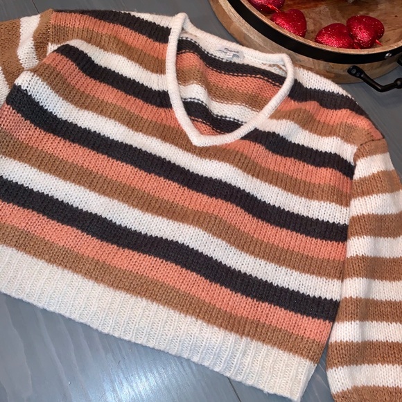 NWOT Madewell colorblock sweater in size small - Picture 3 of 5